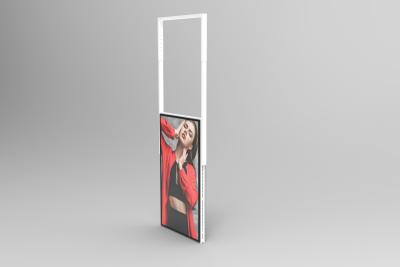 China Double Sided High Brightness 32 inch Hanging Digital Window Display for sale