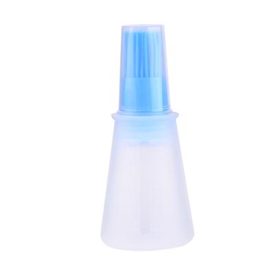 China Sustainable Sauce Oil Dressing Dispenser Food Grade Silicone Oil Bottle Brush BBQ Brush Grilling Kitchen Instrument Cooking Tools for sale