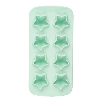 China Viable Easy Release 8Cavities Silicone Ice Cube Trays Ice Mold Silicone Ice Cube Maker Bandeja De Cubitos De Hielo De Silicona for sale