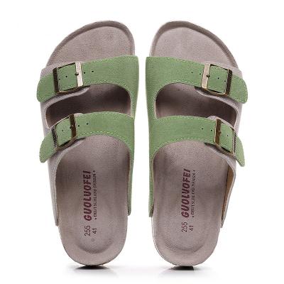 China Fashion Trend Cork Bottom Slippers Beach Sandals for sale