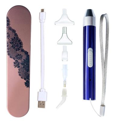 China Home Decor Filling CLASSIC Diamond Embroidery Pen Craft Accessories Kit Luminous Drawing Pen DIY Diamond Painting Tool USB Stitch Drill for sale