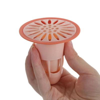 China Deodorant and Insect Proof Deodorizer Floor Drain Core Silicone Shower Drain Plug Anti-Smell Hair Catch Catch Trap Kitchen Bathroom Toilet Sewer for sale