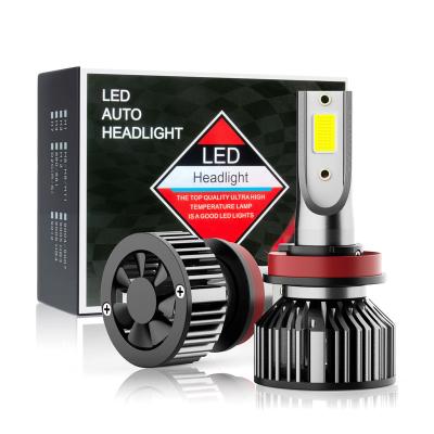 China Wholesale High Quality Aluminum Led Headlight Bulb F2 H4 High Power Auto Lighting System Led Bulb for sale