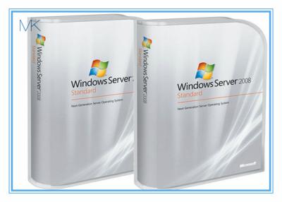 China De Norm van Microsoft Windows Server 2008versies omvat online 5 cliënten Engelse Activering Te koop