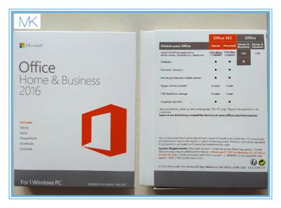 Cina Casa di Microsoft e COA 2016 di versione di affari/inglese genuini licenza/di chiave in vendita