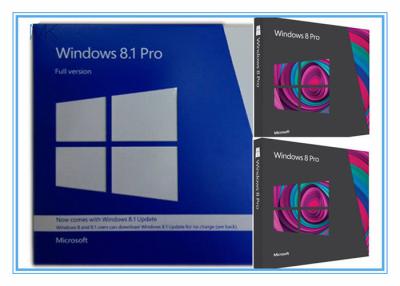 China English Windows 8.1 Pro Pack 32 Bit 64 Bit Retail Box Windows 8.1 Product Key Code for sale