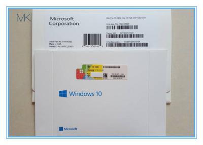 China Spanish Language Microsoft Windows Software Win 10 Pro OEM 64 Bit for sale