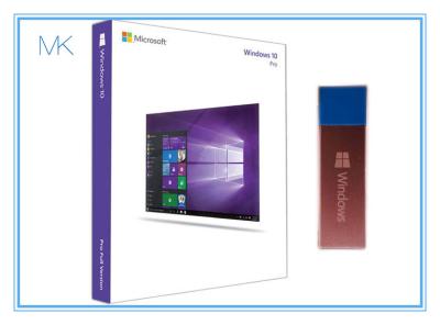 China Microsoft Windows 10 Operating System 64 bit usb +1 License onlione activation for sale