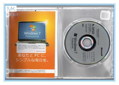 중국 일본 사람 Windows 7 직업적인 64 조금 가득 차있는 소매 버전 완벽한 일 판매용