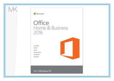 China Office Microsoft Windows Software Win 2016 Home and Business Online Activation for sale