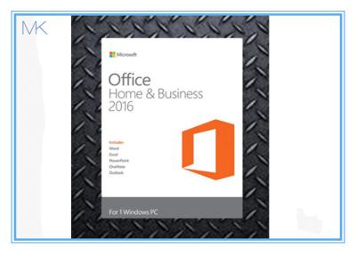China Home & Business 2016 Microsoft Windows Software Win PC English Full Retail No DVD for sale