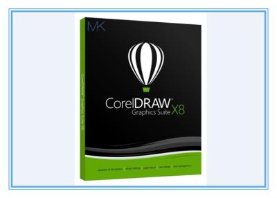 중국 Windows 7/8/10를 위한 그래프 아트 디자인 소프트웨어 Coreldraw 도표 한 벌 X8 판매용