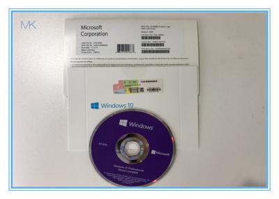 China 64 Bit OEM DVD 1909 Windows 10 Pro Retail Box for sale