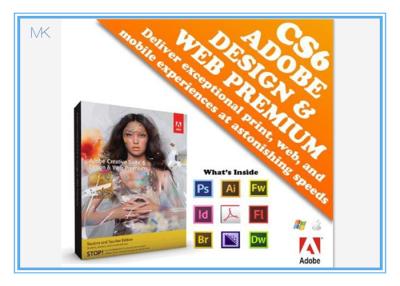 China Commercial Version Creative Suite CS6 Design Web Premium for Windows English for sale