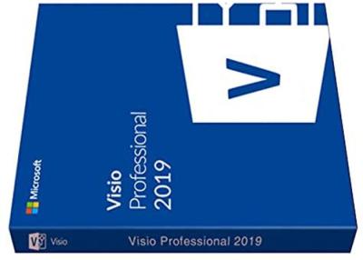 China Dispositivo localmente instalado Windows 10 de la licencia 1 del profesional 2019 de Microsoft Visio en venta