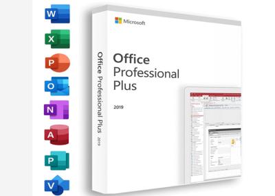 China Büro 2019 Berufs plus Lebenszeit-Lizenz-Gültigkeits-Produkt Keycard für PC nicht Mac Os zu verkaufen