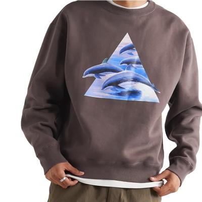 China Crewneck graphic sweatshirt heavyweight men's sweatshirts unisex sweatshirts anti-pilling hoodies for men for sale