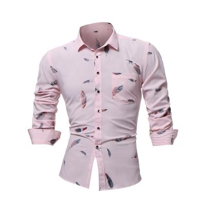 China Guangzhou factory wholesale anti-pilling men fashion business shirt custom made casual dress latest shirts pattern for men pictures for sale