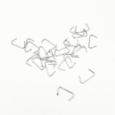 China Diameter 25mm flared crown HR-25 2.0mm hog ring bulk clips for sale