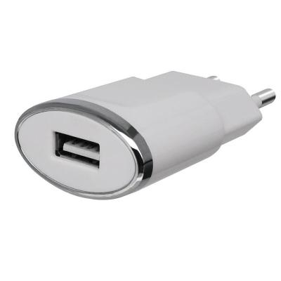 China Hot Selling 5V/1A 5W Cell Phone Mobile Phone Wall Charger Travel Single Left Charger for sale