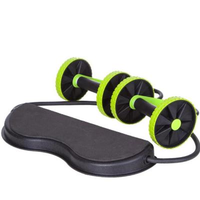 China Universal Multifunction AB Roller ABS Arm Waist Leg Exerciser Fitness Equipment Exercise Wheel ABS Wheel Roller for sale