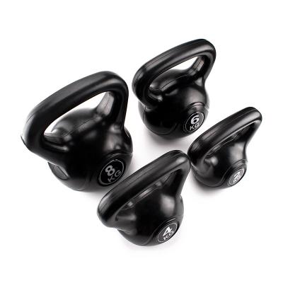 China Wholesale China Black Material Home Use Pe+cement Home Use Portable Kettlebell for sale