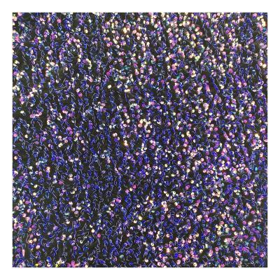 China Bling bling 93%Polyester and 7%Spandex corduroy velvet embroidery sequin fabric high quality metallic multicolor fabric for dress dress for sale