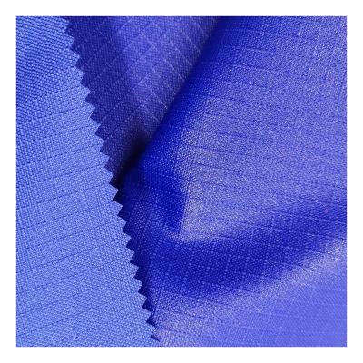 China Hot Sale Waterproof 600D Ripstop 100%Polyester Oxford Fabric With PU ULY Coating Use For Bags Tent Toy Shower Curtain Creative Textile for sale