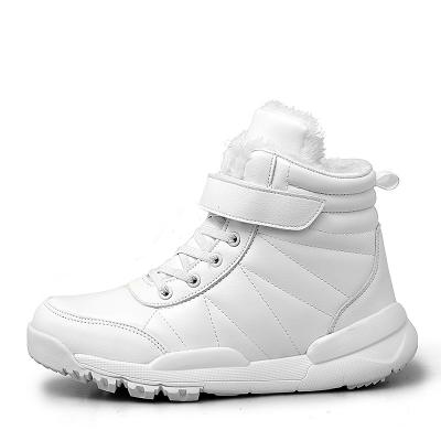 China 2021 Fashion Trend Autumn Winter Women Rubber Snow Boots Warm Running Lace Up Boot Shoes for sale