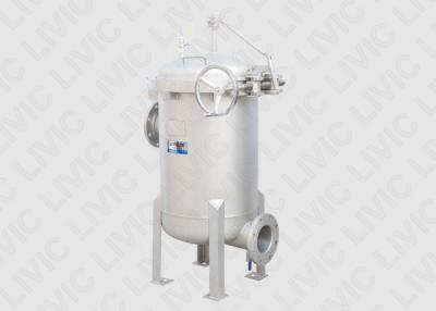 China Stainless Steel Bag Filter Housing Quick Lock For Edible Oils Filtration for sale