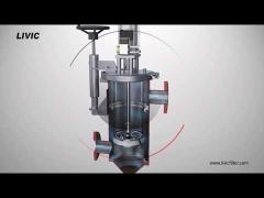 Additive Mechanical Self Cleaning Filter DFA Series For Polymer Coatings Filtration