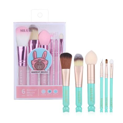 China 2020 Factory Price Popular High Quality Private Label Shape Cosmetic Makeup Brushes Makeup Set Kit for sale