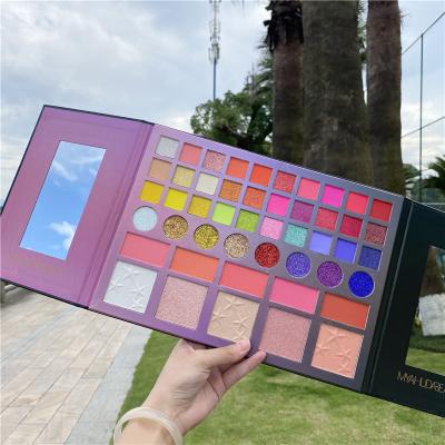 China Waterproof New HUDA New Open Blended Double Disc Eyeshadow Disc Blush, High Shine and Eyeshadow Contour for sale