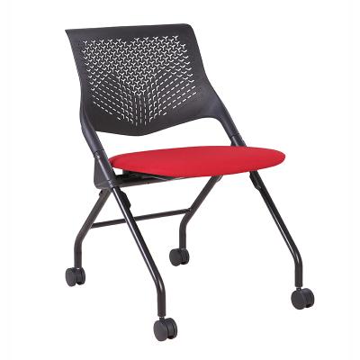 China Cheap Wholesale Hot Selling Adjustable (Height) Folding Chair Office Chair Task Chair for sale