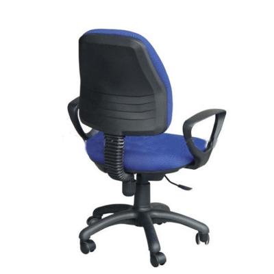 China (Size) New Design Adjustable Modern Leisure Chairs With Wheels Fabric Clerk Office Chair for sale