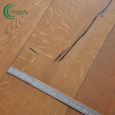 China 2200 X 260 X 20/6mm 20mm Thickness Oak Indoor Cheap Flooring For Home Used Real Wood Flooring Parquet China Guangzhou for sale