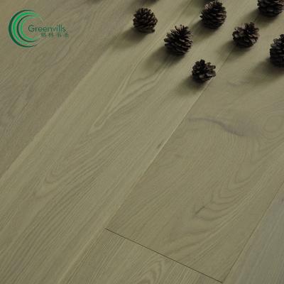 China 1860x189x15/4mm Three Layer Biscotti Indoor Color Engineered Flooring Wood Solid Oak Hardwood Parquet for sale