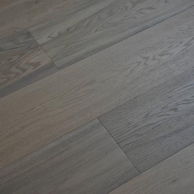 China Modern Home Decoration Oak Engineered Parquet Wood Waterproof Tongue&Groove Handscraped Engineered Oak Flooring for sale