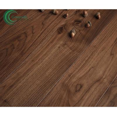 China Indoor American Walnut Engineered Wide Flooring Plank Black Walnut Wood Flooring 1900 x 190 x 15/4mm for sale