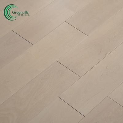 China modern UV lacquer birch solid hardwood flooring/engineered wood flooring/solid wood flooring for sale