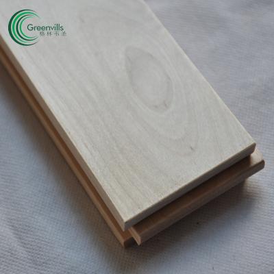 China modern hardwood birch sports hardwood flooring/solid sports wood flooring for sale