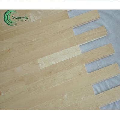 China Modern Indoor Basketball Court Used Canadian Maple Sports Hardwood Flooring for sale