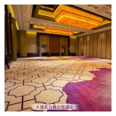 China Non-slip 5 Star Hotel Carpet Akeminster New Zealand Wool Carpets Hotel Ballroom Carpet for sale