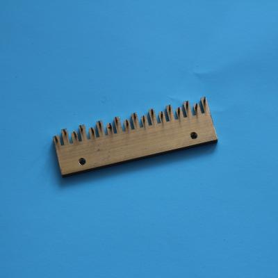 China Finishing Machine Parts Krantz Stenter Pin Bar 4cm width Special Type Customized Copper Material for sale