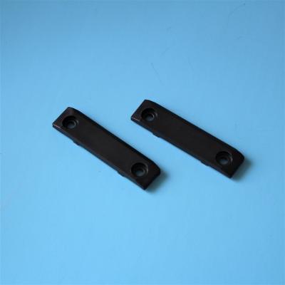 China Babcock Stenter Finishing Machine Parts Black Carbon Fiber Sliding Pads Peek Material Reduce Fricition for sale