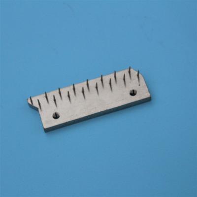 China Textile Finishing Machine Accessories Santex Stenter Pin Bar Copper Plate Carbon Steel Needle Plate for sale