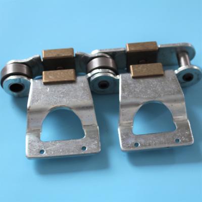 Cina Stenter Parts Chian Link Lafer Compactor Machine Ricambi Acciaio inossidabile Pad di rame Standard in vendita