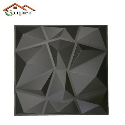 China Waterproof And Eco - Friendly 3D PVC Wall Panel Interior Decorative for sale