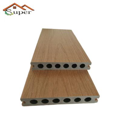 China 25mm Thickness 3d Co-extrusion Wpc Waterproof Decking Exterior for sale