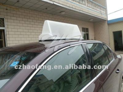 China PP/ABS Taxi Roof Advertising Light Box for sale